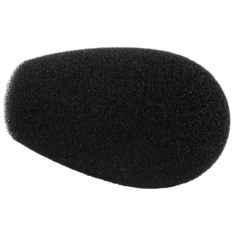 Shure BCAWS2 Windshield for microphone of the BRH50M broadcast headset, black - Image 2