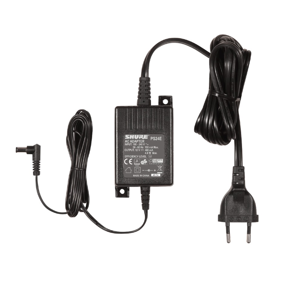 Shure PS24E Power Supply for Radio Receiver 230 VAC » 12 V DC, black - Image 2