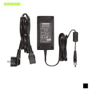 Shure PS60E Power Supply for Chargers, 230 VAC » 15 V DC, black
