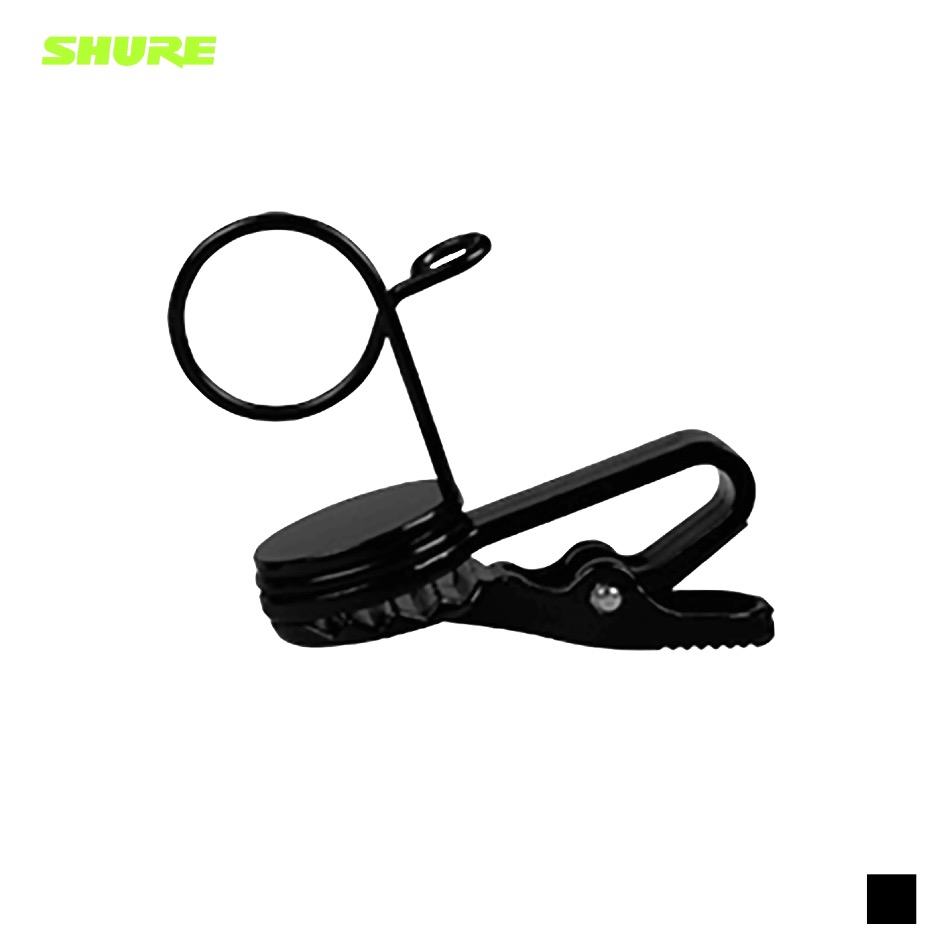 Shure RK183T1 Krawattenklemme für MX183, 184, 185, VE 2, schwarz