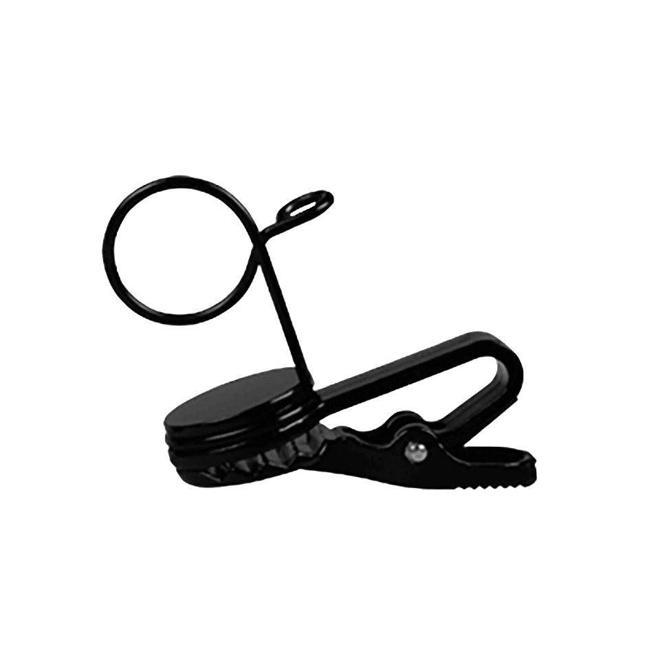 Shure RK183T1 Krawattenklemme für MX183, 184, 185, VE 2, schwarz – Bild 2
