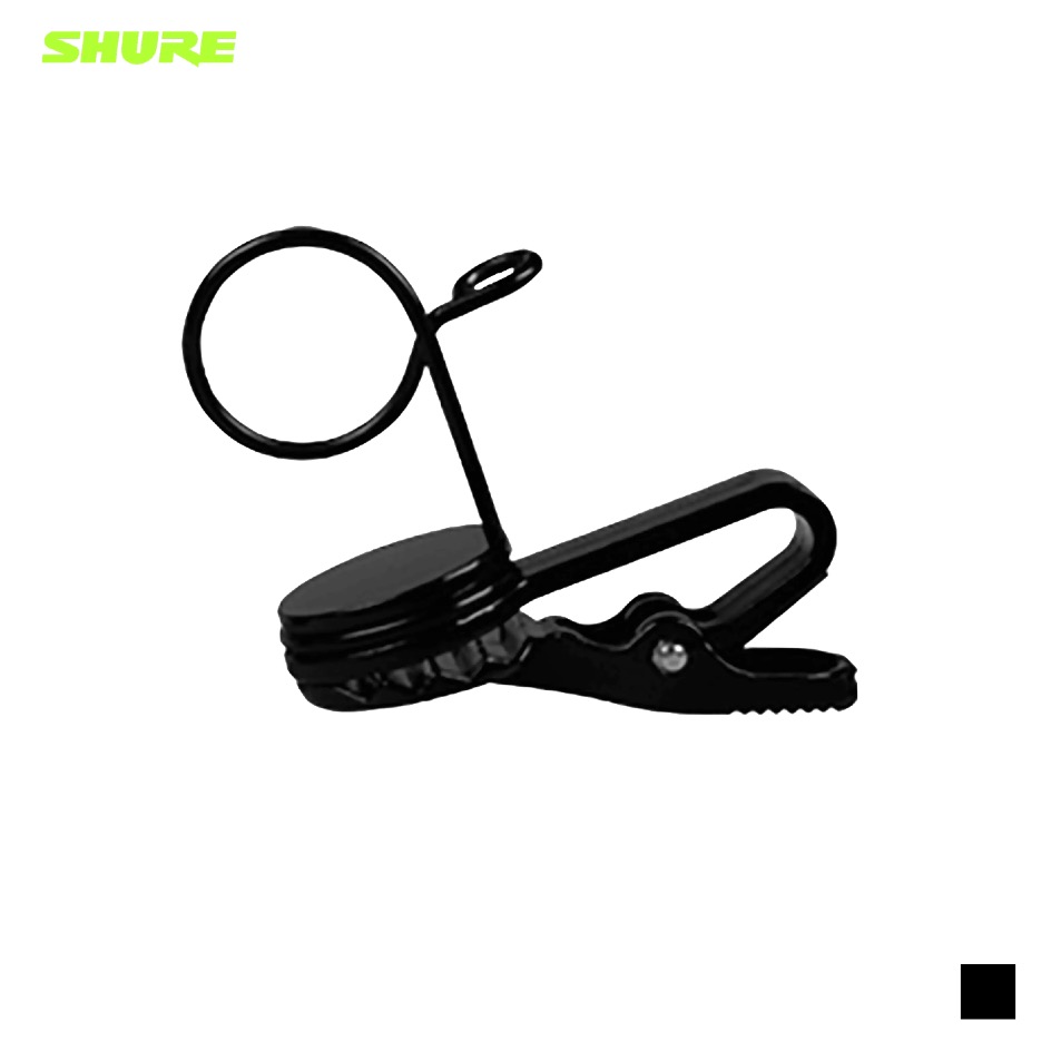 Shure RK183T1 Tie Clip for MX183, 184, 185, PU 2, black