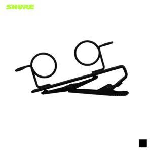 Shure RK183T2 Double Tie Clip for MX183, 184, 185, black