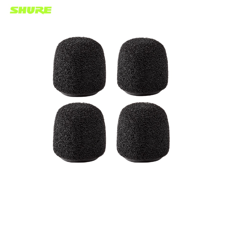 Shure RK187WS Kit bonnettes anti-vent noires, UE 4