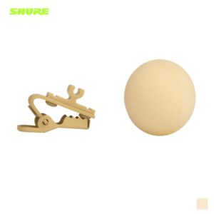 Shure RK304T Windschutz und Clip für SM93, WL93, VE 2, hautfarben