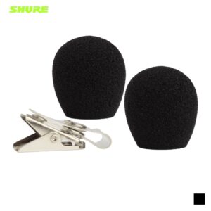 Shure RK318WS Bonnette anti-vent et clip pour WH10, WH20, UE 2, noir