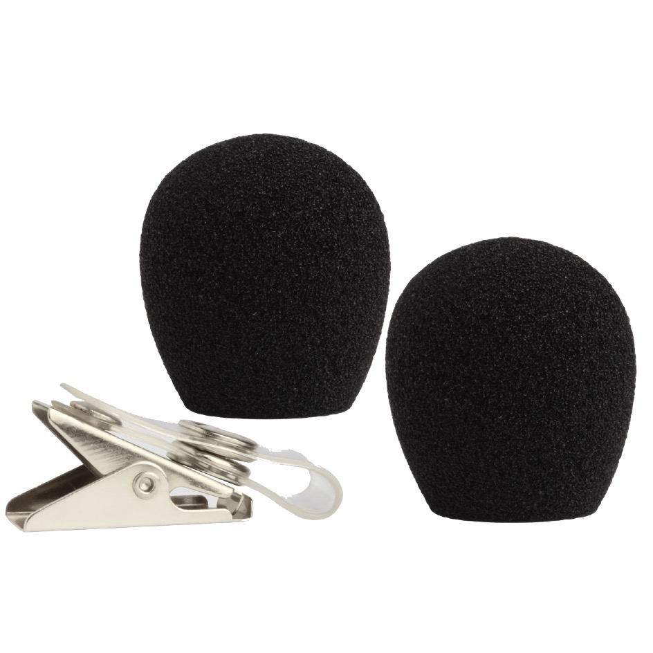 Shure RK318WS Windschutz und Clip für WH10, WH20, VE 2, schwarz – Bild 2