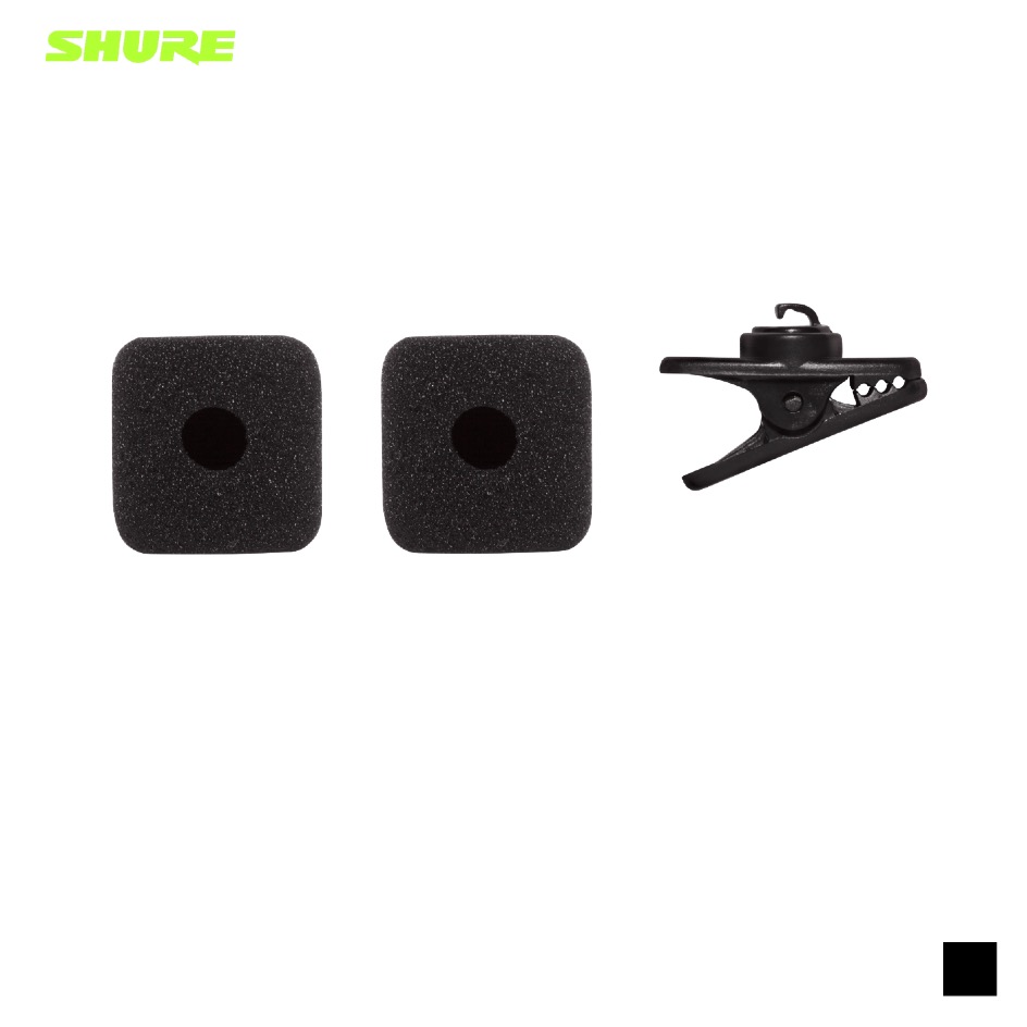 Shure RK379 Bonnette et clip pour SM31FH, noir