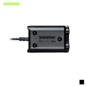 Shure SBC-DC-903 DC Adapter Battery Eliminator for SLXD5, black