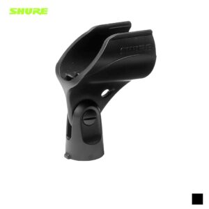 Shure WA371 Pince pour microphone pour émetteur à main Shure 35mm, noir