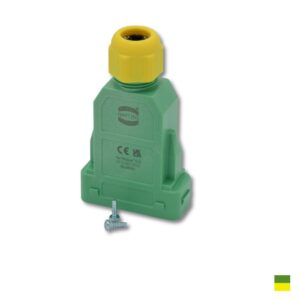 Harting Han® GND Boîtier d'accouplement, vertjaune