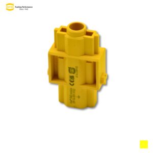 Harting Han® GND Contact insert for socket contacts Female, yellow