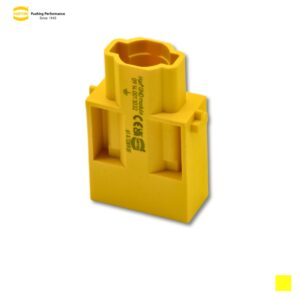 Harting Han® GND Insert de contact pour contacts mâles Male, jaune