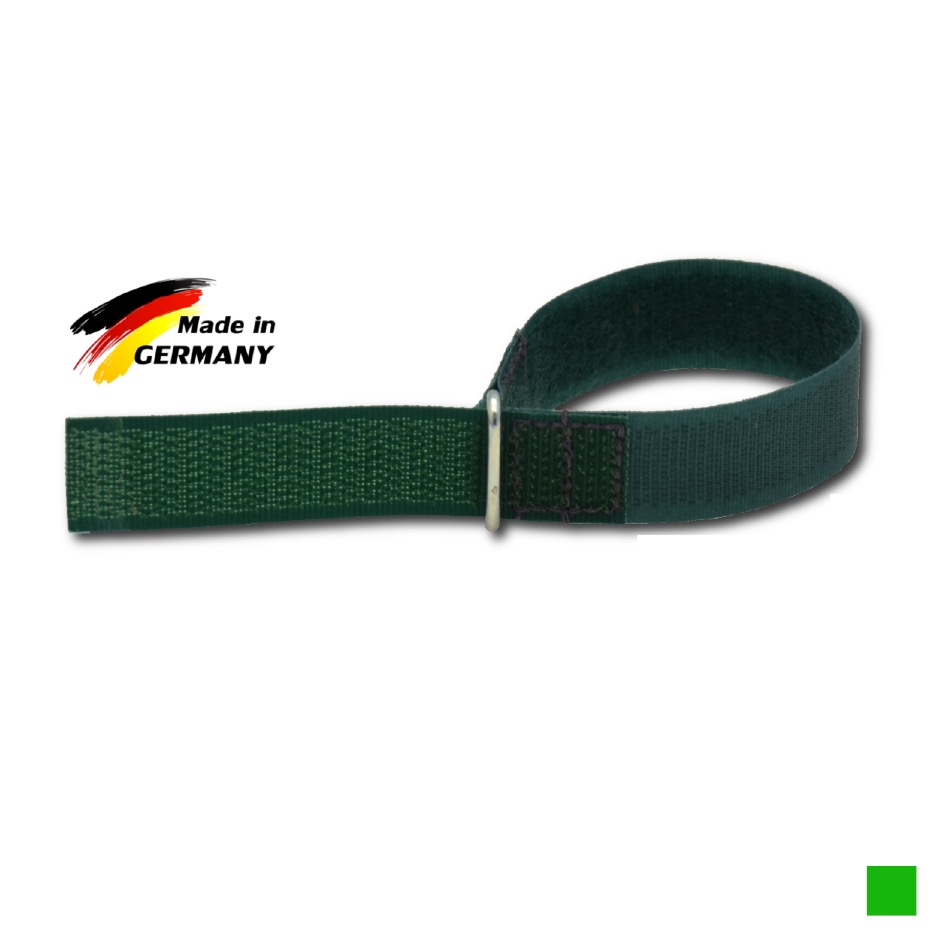 Klett-Fix CÂBLE SANGLE VELCRO, UE 10, vert