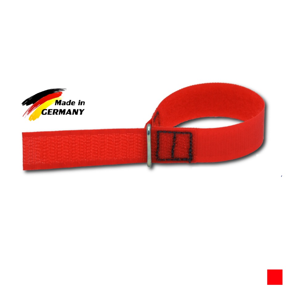 Klett-Fix KABELKLETTBAND, VE 10, rot