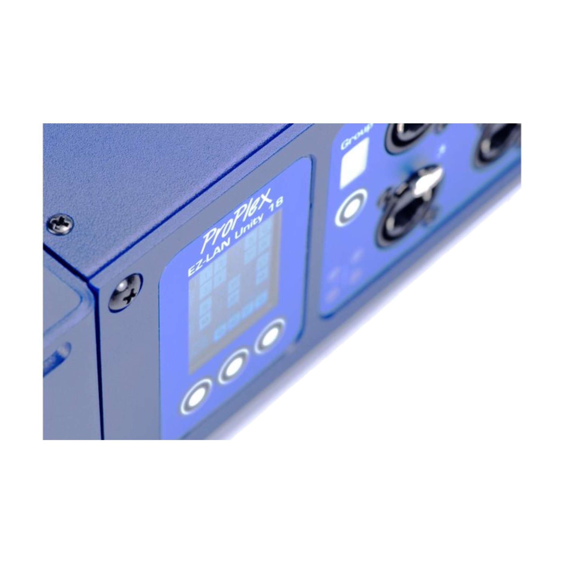 Proplex EZ-LAN UNITY 18 opticalCON QUAD, 19", 2U, blue - Image 4