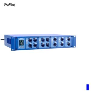 Proplex EZ-LAN UNITY 18 opticalCON QUAD, 19", 2U, blue