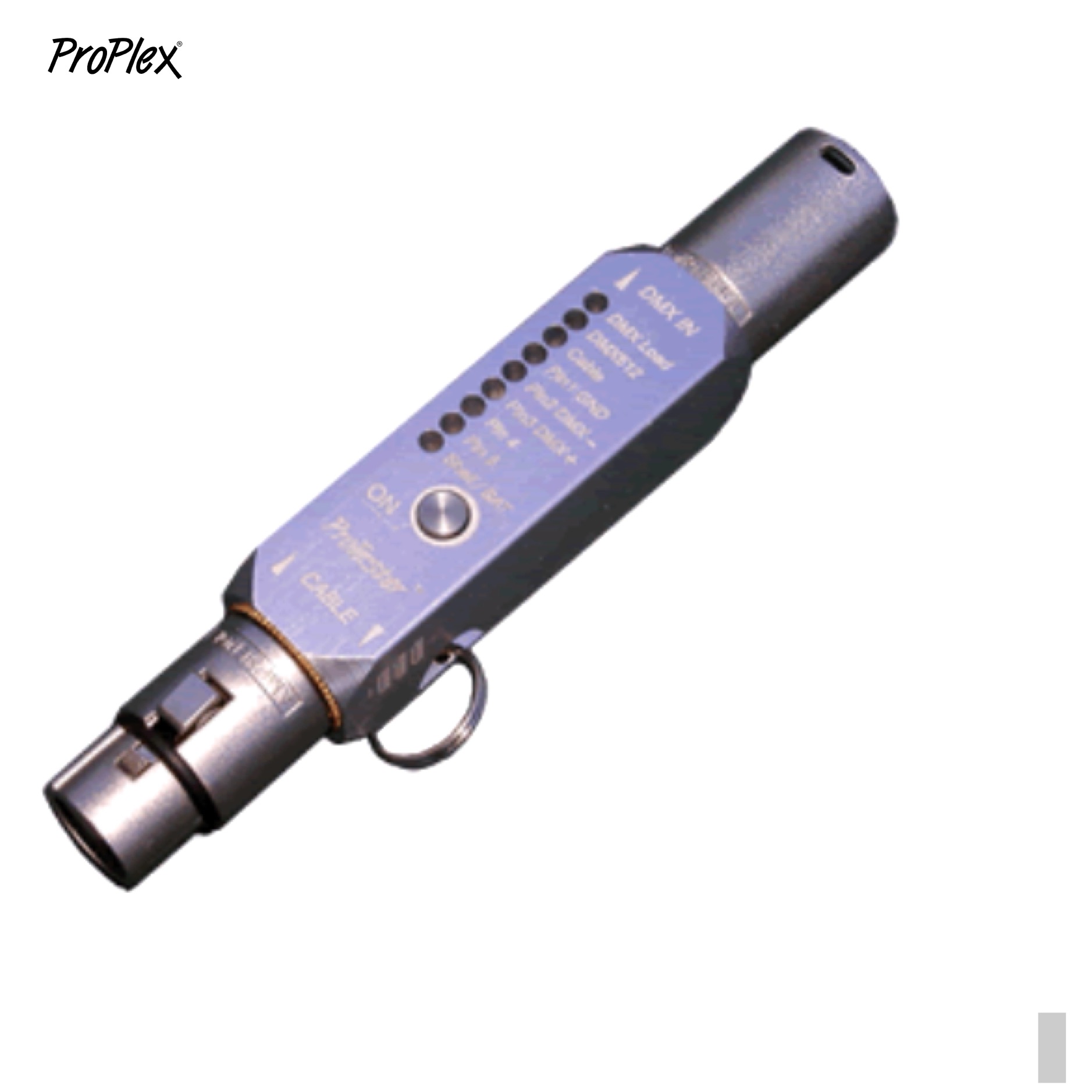 Proplex PROTESTER DMX XLR3, argent