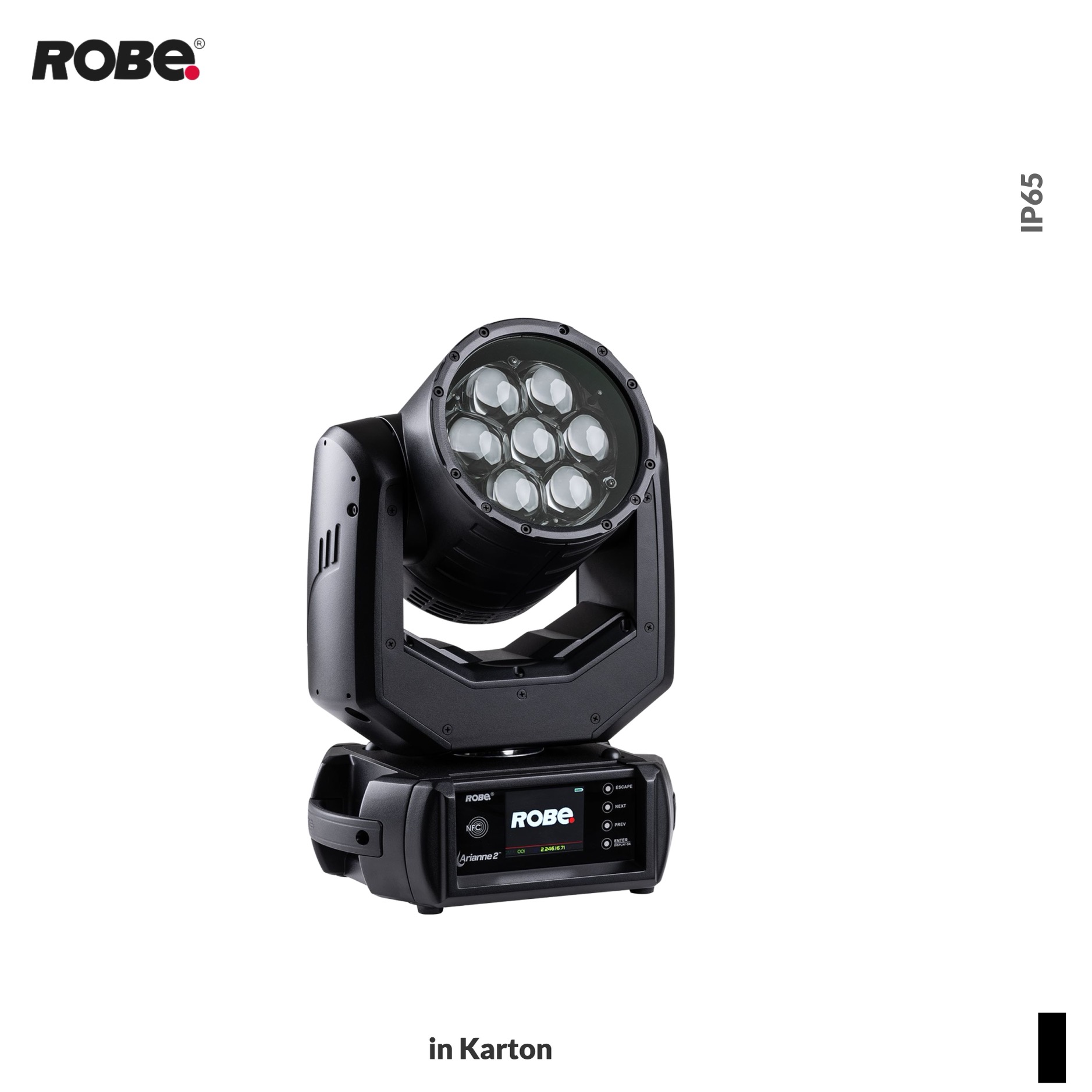 Robe Robin ARIANNE 2 CRMX™ EP, RGBL, 1800K-10000K, schwarz, in Karton