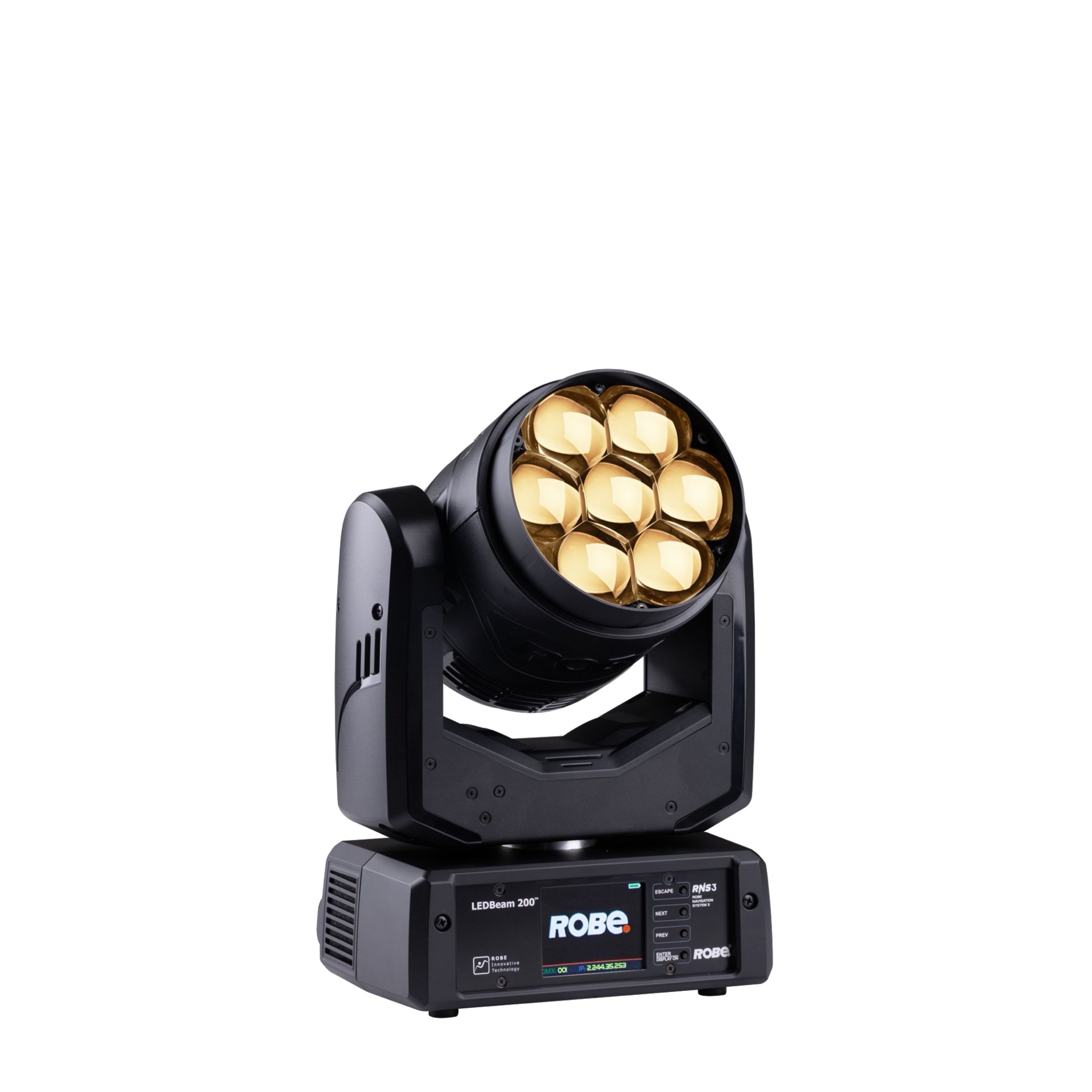 Robe Robin LEDBeam 200, RGBL, 1800K-10000K, noir, dans un flight à chargement par le haut pour 8 unités – Image 10