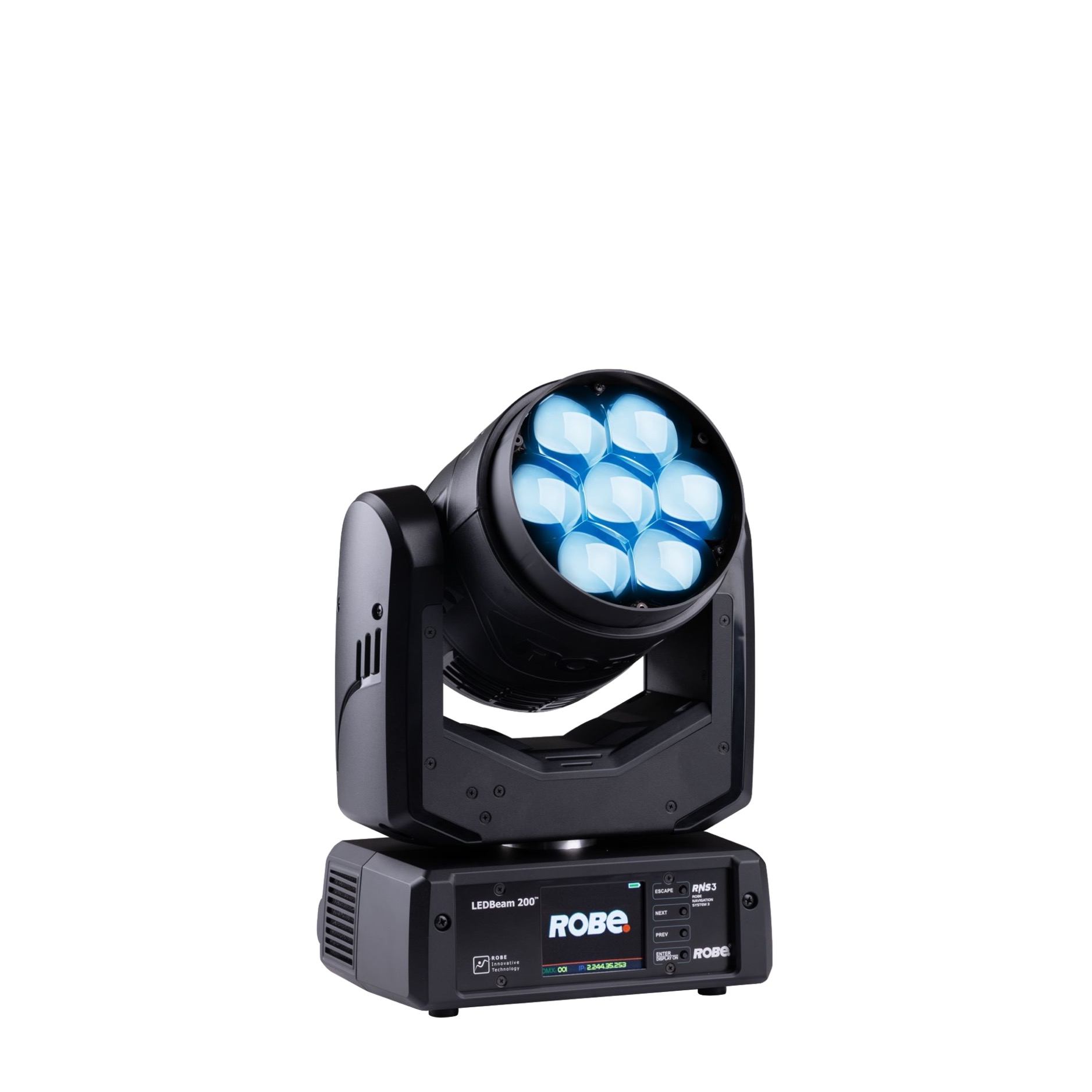 Robe Robin LEDBeam 200, RGBL, 1800K-10000K, noir, dans un flight à chargement par le haut pour 1 unité – Image 7