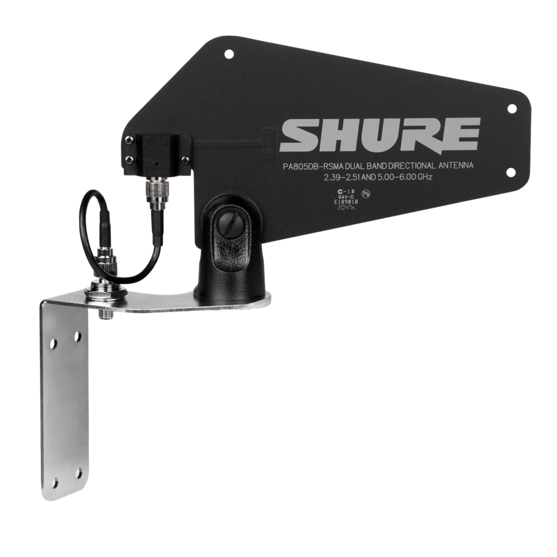Shure PA805DB-RSMA, Richtantenne passiv Dualband, schwarz, UHF (2.4 & 5.8 GHz) - Image 3