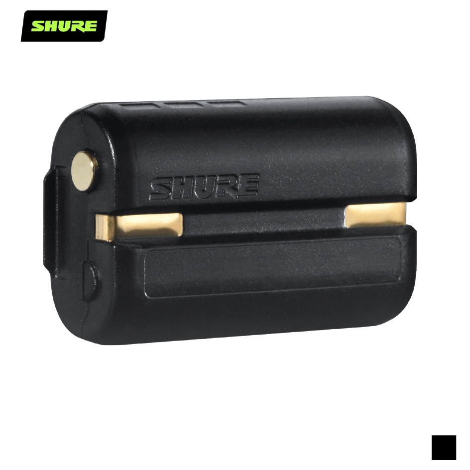 Shure SB900C Akku für ULX-D, QLX-D, PSM P3RA, P9RA+ und P10R+ Lithium-ion, 3.6V, 1’700mAh, schwarz