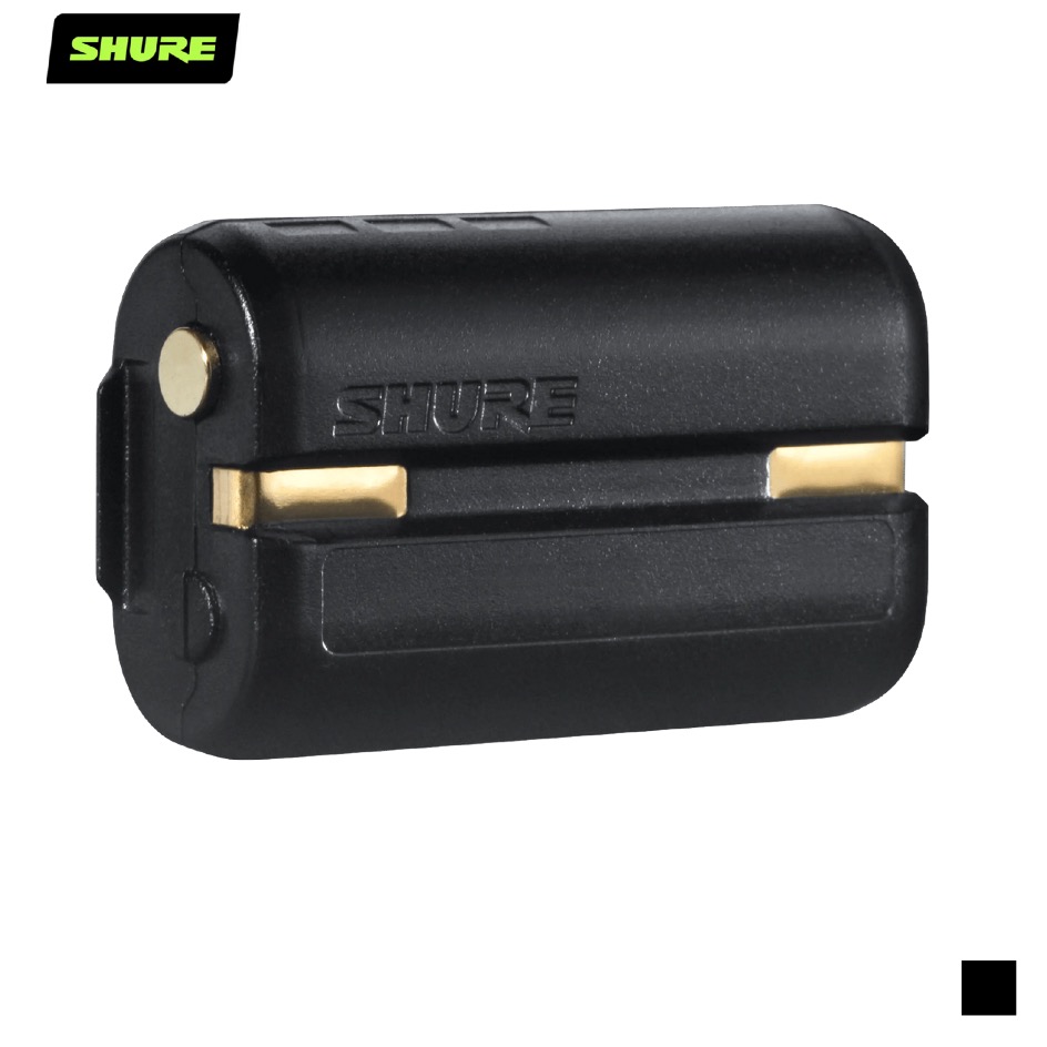 Shure SB900C Batterie pour ULX-D, QLX-D, PSM P3RA, P9RA+ et P10R+ Lithium-ion, 3.6V, 1’700mAh, noir