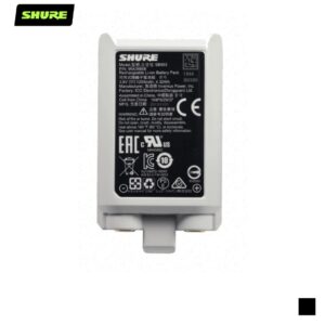 Shure SB903 Batterie pour émetteur SLX-D Lithium-ion, 3.6V, 1’200mAh, noir