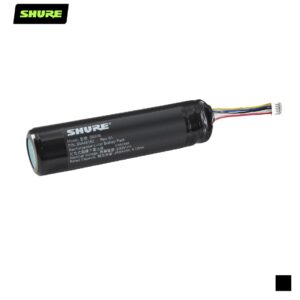 Shure SB908 Batterie pour MXW2X Lithium-ion, 3.65V, 2’500mAh, 9.12Wh, noir