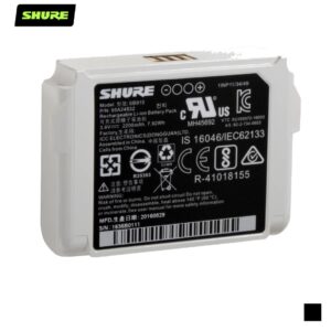 Shure SB910 Batterie pour ADX1 Lithium-ion, 3.6V, 2’200mAh, noir