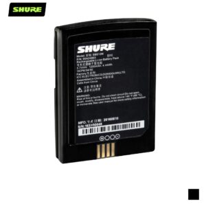Shure SB910M Battery for ADX1M Lithium-ion, 3.7V, 1’150mAh, black
