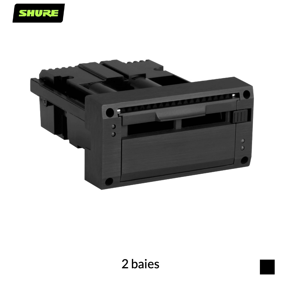 Shure SBC-AX Module de charge pour SB900C | 2 baies, noir