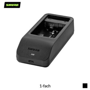 Shure SBC10-100-E USB-Ladegerät für SB900 | 1-fach, schwarz