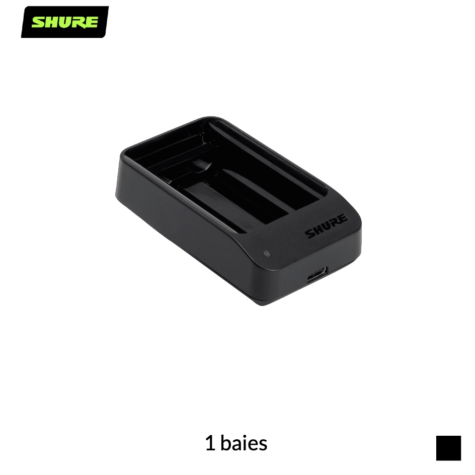 Shure SBC10-903-E Chargeur USB pour SB903 | 1 baies, noir