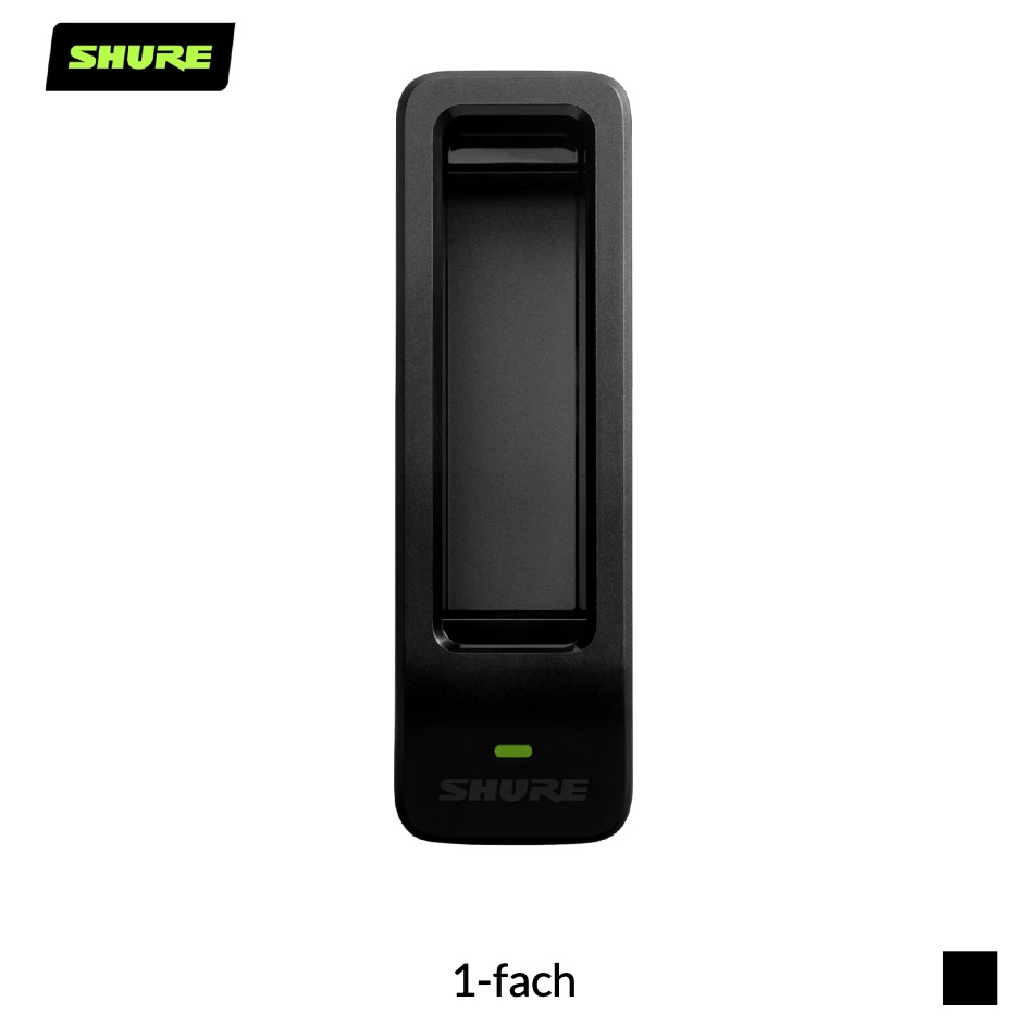 Shure SBC10-904-E Ladestation für SB904 | 1-fach, schwarz