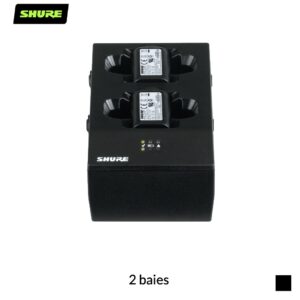Shure SBC200 Chargeur pour SB900C | 2 baies, noir