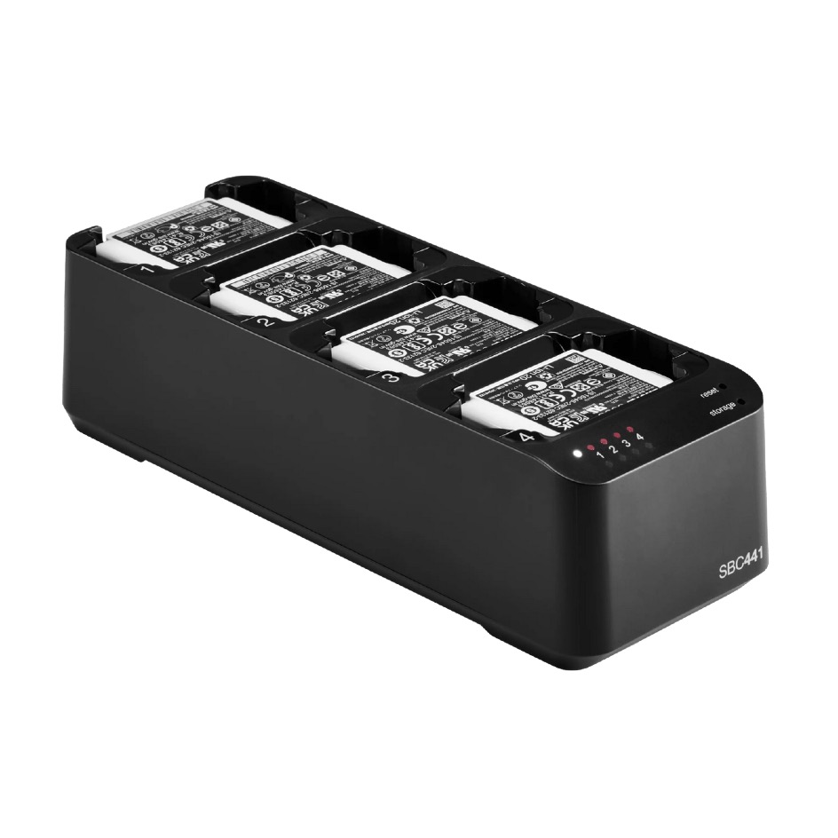 Shure SBC441 Ladestation netzwerkfähig für SB910, ADXR | 4-fach, schwarz – Bild 2