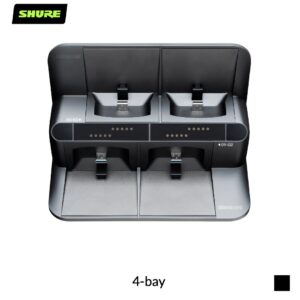 Shure SBC441 Network-Enabled Charging Station for ULXD6, ULXD8 | 4-bay, black