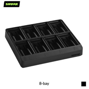 Shure SBC80-903-E Charger for SB903 Batteries | 8-bay, black