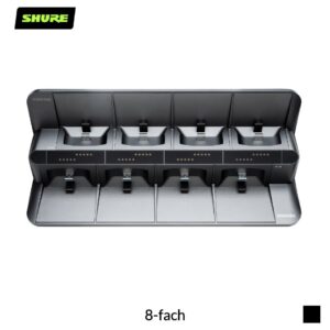 Shure SBC850-E Ladestation netwerkfähig für ULXD6, ULXD8 | 8-fach, schwarz