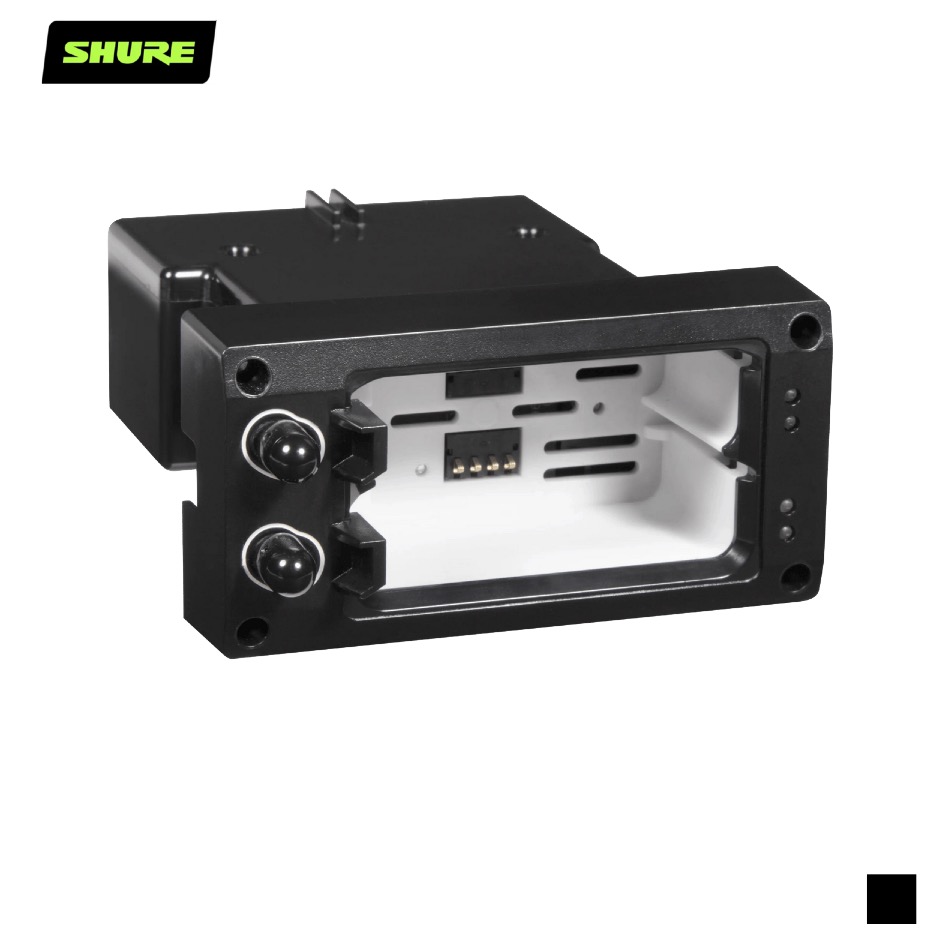 Shure SBM910 Lademodul für SBRC für 2x SB910 Akku, schwarz