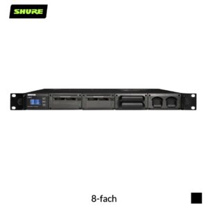 Shure SBRC-E Ladestation | 8-fach, 19", 1HE, schwarz