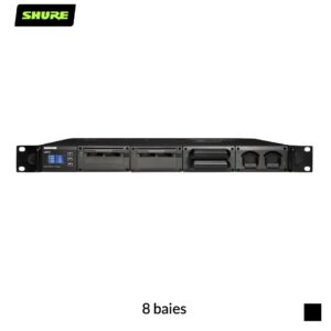 Shure SBRC-E Station de recharge | 8 baies, 19", 1U, noir
