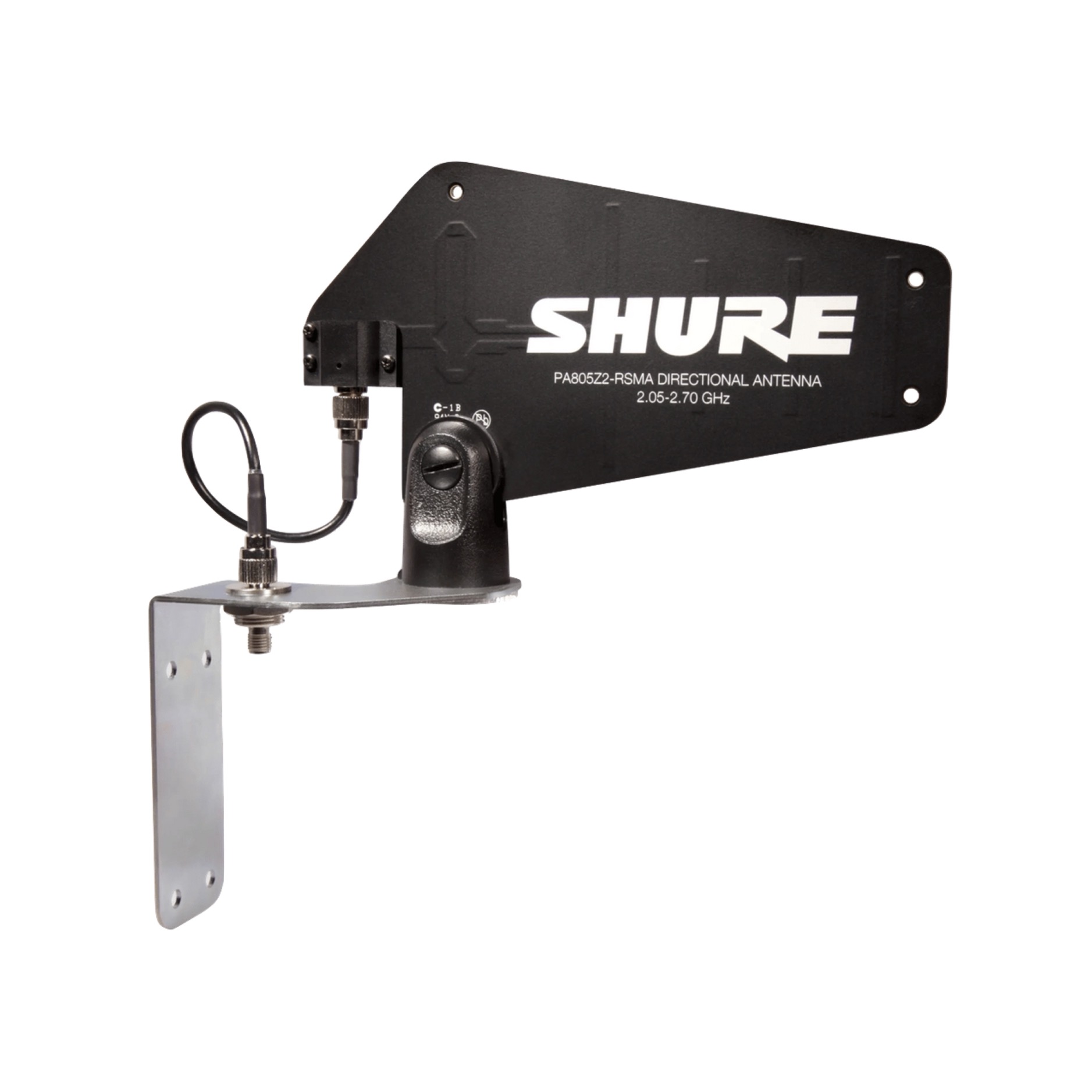 Shure UA505-RSMA Wandhalterungsset für PA805Z2-RSMA Antennen, silber – Bild 3