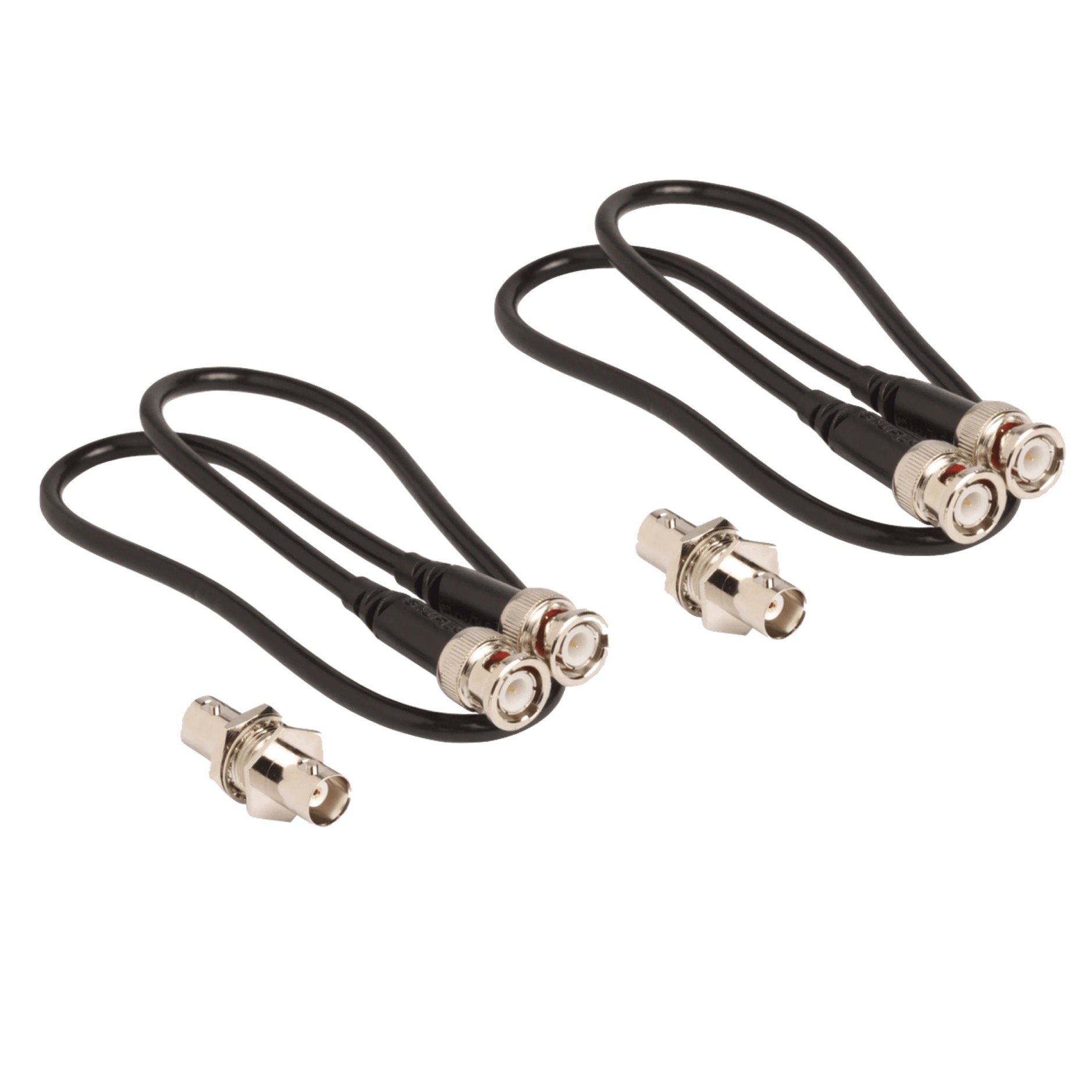 Shure UA600 Antennen Frontmontage Kabel Set, schwarz – Bild 2