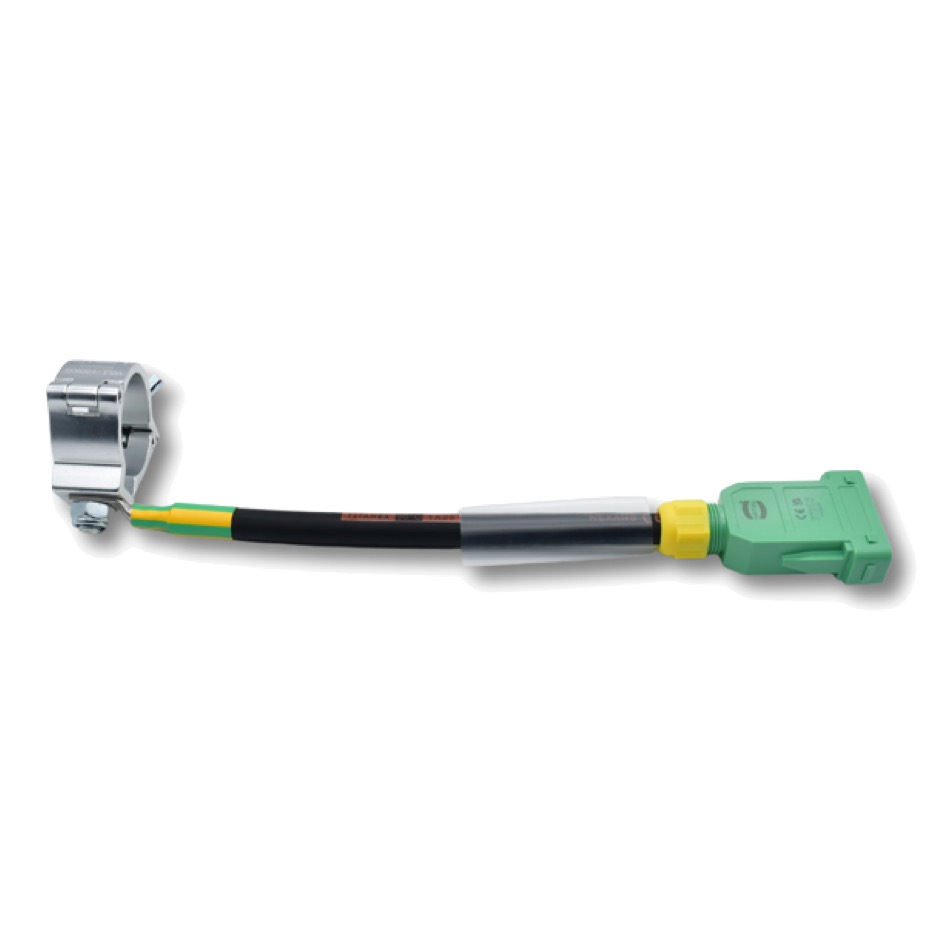 Stromstoss Earthing cable Han GND, TITANEX 1X16mm2, black | 0.25m - Image 2