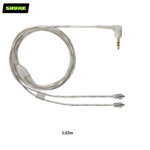 Shure EAC64CLS Câble de rechange détachable 162 cm pour SE846, transparent/gris, transparente | 1.62m