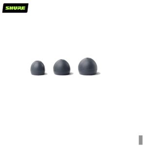 Shure EASFX1-10 Embouts auriculaires en silicone, UE 5 x 2, gris