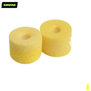 Shure EAYLF1-10 Ear Tips Foam, PU 5 x 2, yellow